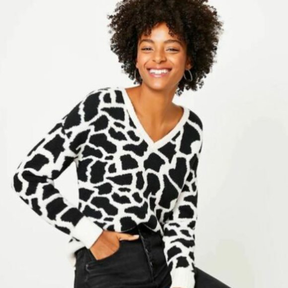 The loft animal print sweater - Picture 1 of 3